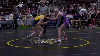 130 lbs Consi Of 8 #1 - Ariel Manning, Wallenpaupack-G vs Kacie Mook, Saegertown-G