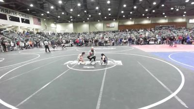 53 lbs Quarterfinal - Gabriela Tanner, Small Town WC vs Leeliah Torres, Crusader Wrestling