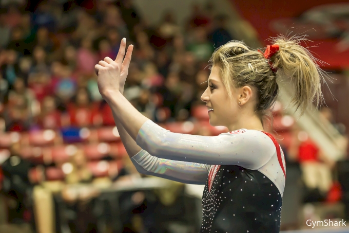 Sabrina Schwab flashes the U.jpg