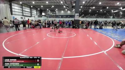 61 lbs 1st Place Match - Jase Wimer, Riverheads Youth Wrestling vs Ivan Swensen, Great Neck Wrestling Club