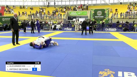 JONATHAN ALEXANDER MARTIN vs LUIZ ANTONIO BEZERRA C. ALCOFORA 2024 Brasileiro Jiu-Jitsu IBJJF