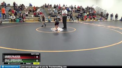 B-3 lbs Quarterfinal - Javier Palacios, Washington Matbackers vs Issac Hernandez, Bettendorf Wrestling Club