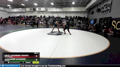 170 lbs Cons. Round 2 - Cruz Lazzaroni-Tamayo, Paso Robles vs Alexander Alcantar, Yucaipa