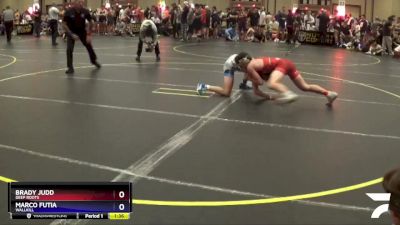 108/117 Quarterfinal - Brady Judd, Deep Roots vs Marco Futia, Wallkill