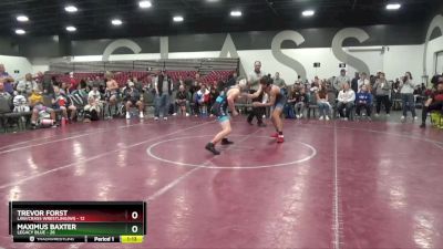 139 lbs Round 3 (8 Team) - Maximus Baxter, Legacy Blue vs Trevor Forst, LAW/Crass Wrestling(WI)