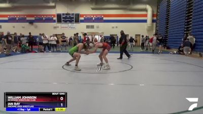 160 lbs Cons. Round 4 - Ian Ray, Machine Shed Wrestling vs William Johnson, Richmond Wrestling Club