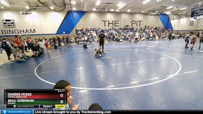 50 lbs Cons. Round 2 - Beau Sorenson, Ravage vs Zander Mckee, Uintah Wrestling