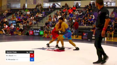 60 kg Quarterfinal - Max Black, NMU-National Training Center vs Randon Miranda, Rise RTC