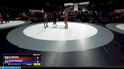 126 lbs Placement Matches (16 Team) - Shea Dawson, TCWA vs Solomon Resnick, OCWA