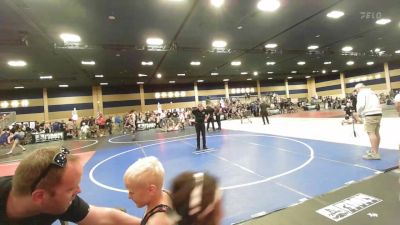 50 lbs Rr Rnd 3 - Waylon Martin, Southern Idaho WC vs Amelia Acquafredda, Aniciete Traning Club