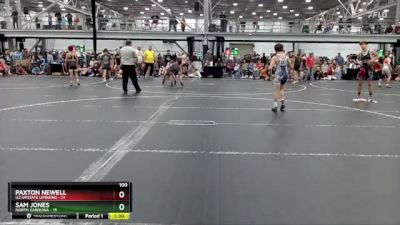 100 lbs Round 4 (6 Team) - Sam Jones, North Carolina vs Paxton Newell, U2 Upstate Uprising