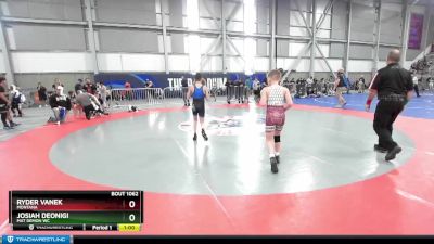 86 lbs Champ. Round 2 - Ryder Vanek, Montana vs Josiah Deonigi, Mat Demon WC