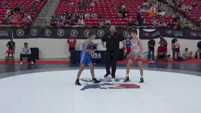 41 kg Cons 8 #1 - Dominic Pasquale, Izzy Style Wrestling vs Zacarias Slaastad, Evanston School Of Wrestling