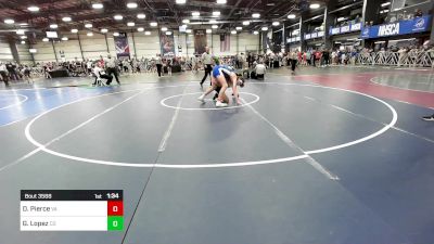 160 lbs Round Of 64 - Donovan Pierce, VA vs Gunner Lopez, CO