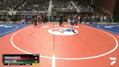 108 lbs 3rd Place Match - Teagan Rakisits, Glenrock Wrestling Club vs Briar Lahoe, Thermopolis Wrestling Club