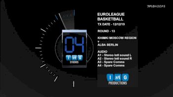 Full Replay - BC Khimki vs Alba Berlin