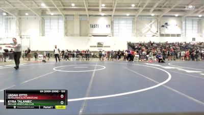 135 lbs Cons. Round 3 - Jadah Otto, Revolution Elite Wrestling vs Kyra Talaniec, Recluse Wrestling Club