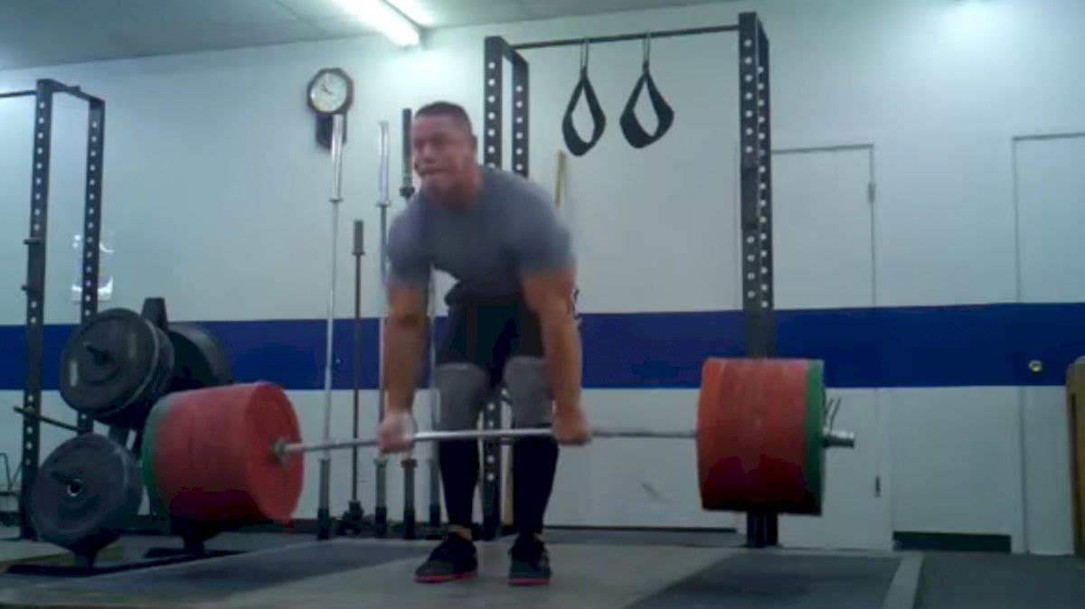 John Cena Deadlifts 638lb