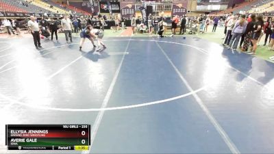 235 lbs Quarterfinal - Averie Gale, Iowa vs Ellysia Jennings, Ground Zero Wrestling