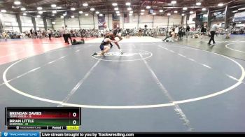 110 lbs Rd# 2 12:00pm Friday - Brendan Davies, Terps Xpress vs Brian Little, Scorpions