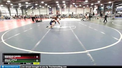 110 lbs Rd# 2 12:00pm Friday - Brendan Davies, Terps Xpress vs Brian Little, Scorpions