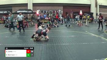 82 lbs Round 5 (6 Team) - Haiden Jones, Armory Athletics vs Kade Morrison, Contenders Wrestling Academy Green