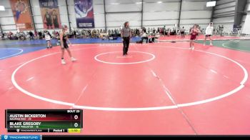 105 lbs Rd# 9- 2:15pm Saturday Final Pool - Austin Bickerton, Nauman Red vs Blake Gregory, VA Team Predator