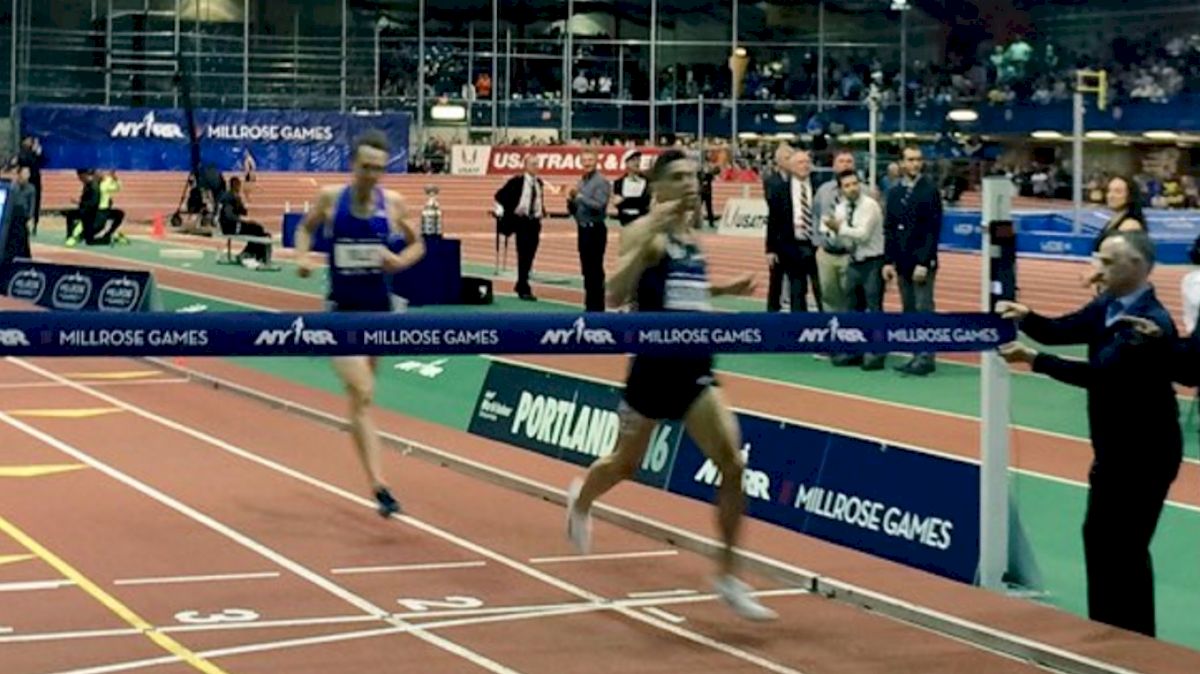 Matt Centrowitz Edges Out Nick Willis at Millrose for 4th Fastest Mile Ever