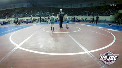 49 lbs Consi Of 16 #2 - Jayce CLARK, Division Bell Wrestling vs Wyatt Hackney, Derby Wrestling Club