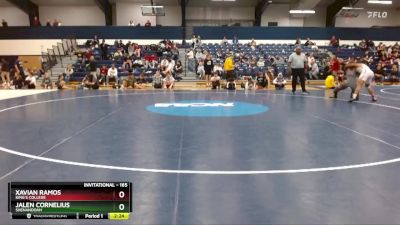 165 lbs Cons. Round 3 - Xavian Ramos, King`s College vs Jalen Cornelius, Shenandoah