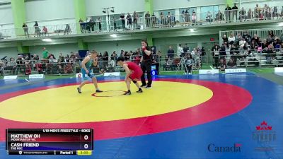 60kg Champ. Round 2 - Matthew Oh, Mountaintop WC vs Cash Friend, The ROC