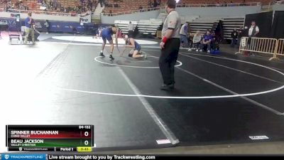 D4-132 lbs Cons. Round 2 - Spinner Buchannan, Chino Valley vs Beau Jackson, Valley Christian