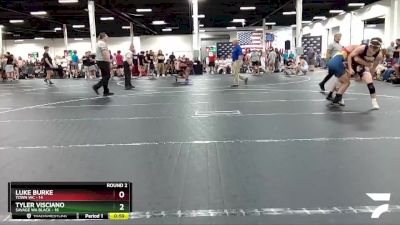 145 lbs Round 2 (4 Team) - Luke Burke, Town WC vs Tyler Visciano, Savage WA Black