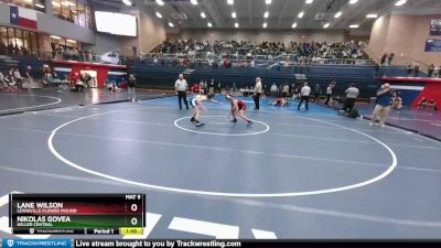 113 lbs Round 2 - Nikolas Govea, Keller Central vs Lane Wilson, Lewisville Flower Mound