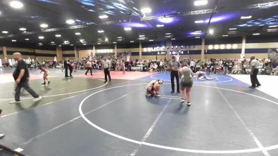 Rr Rnd 1 - Sophia Perez, Cougars Wrestling Club vs Sophie Westfall, NM Combat