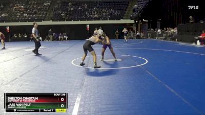 125 lbs Cons. Round 4 - Jase Van Pelt, Cornell College vs Shelton Chastain, University Of The Ozarks