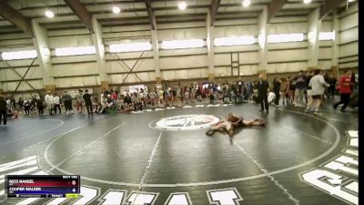 77 lbs Cons. Semi - Nico Rangel, MT vs Cooper Walker, WY