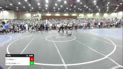 54 lbs Round Of 16 - Owen Oberg, Top Fuelers WC vs Donovan Di Loreto, Damonte Mustangs WC