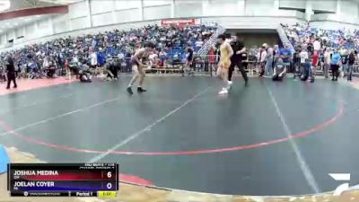 113 lbs Champ. Round 2 - Joshua Medina, OH vs Joelan Coyer, MI