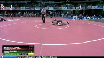 138 lbs Finals (8 Team) - Amari Edwards, Kingsfork vs Brandon Campbell, Powhatan