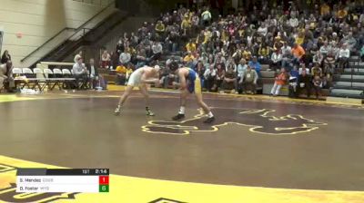 125 lbs Dual - Sergio Mendez, CSUB vs Drake Foster, WYO