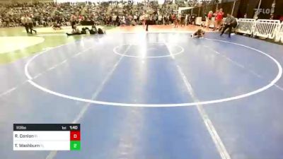 113 lbs Quarterfinal - Ryan Conlon, RI vs Tyler Washburn, FL