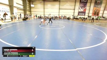 68 lbs Rd# 5- 3:45pm Friday Final Pool - Dalton Perkins, Oklahoma Outlaws Blue vs Nixon Herrera, Cali Red