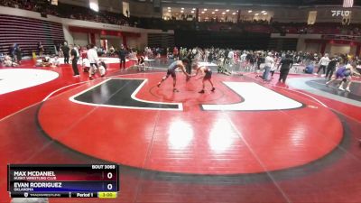 138 lbs Cons. Round 5 - Max McDaniel, Husky Wrestling Club vs Evan Rodriguez, Oklahoma