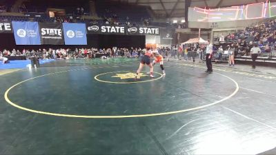 144 lbs Round 2 - Ruby Clark, Toppenish USA Wrestling Club vs Courtney Jones, Twin City Wrestling Club