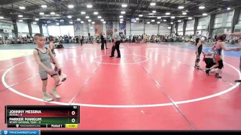 52 lbs Rd# 2 10:30am Friday - Johnny Messina, M2TCNJ vs Parker Mangum, NCWAY National Team