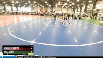 96 lbs Rd# 2 10:30am Friday - Walker Woodard, Agression Legionaries vs Evan Owens, Morris Fitness