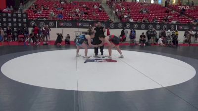 76 kg Rnd Of 16 - Sydnee Kimber, Bearcat Wrestling Club vs Tristan Kelly, Army (WCAP)