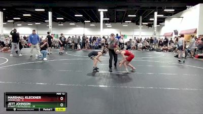 80 lbs Round 6 (8 Team) - Jett Johnson, Dynasty Ruthless/U2 vs Marshall Kleckner, Kraken Red