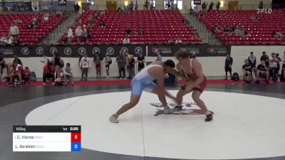 125 kg Rnd Of 32 - Chase Horne, Wolfpack Wrestling Club vs Laith Ibrahim, Colorado